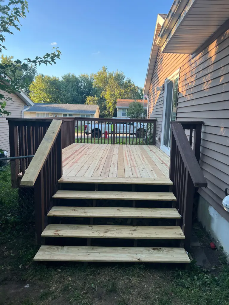 deck staining and building gallery photo